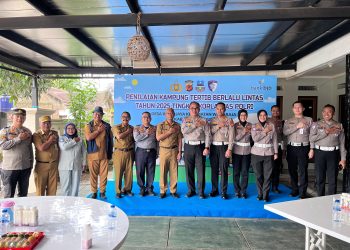 Desa Wanajaya Garut Jadi Kandidat Kampung Tertib Lalu Lintas Tingkat Nasional: Tim Korlantas Polri Lakukan Penilaian