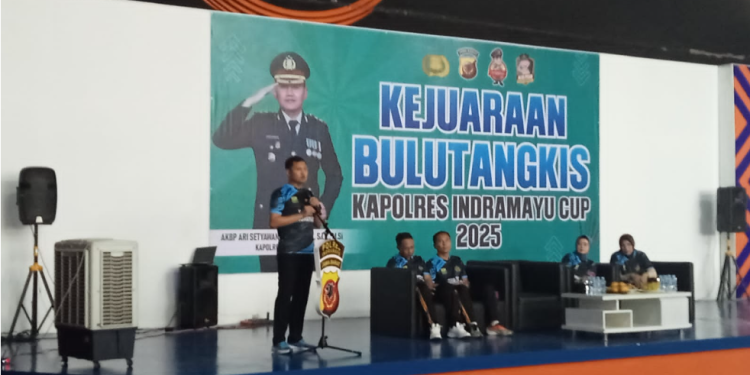 Kapolres Indramayu Cup 2025: Silaturahmi dan Sportivitas Lewat Bulutangkis
