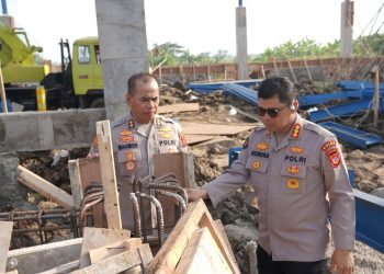 Polda Jabar Tinjau Proses Pembangunan Gudang Ketahanan Pangan Polri di Subang Dan Indramayu
