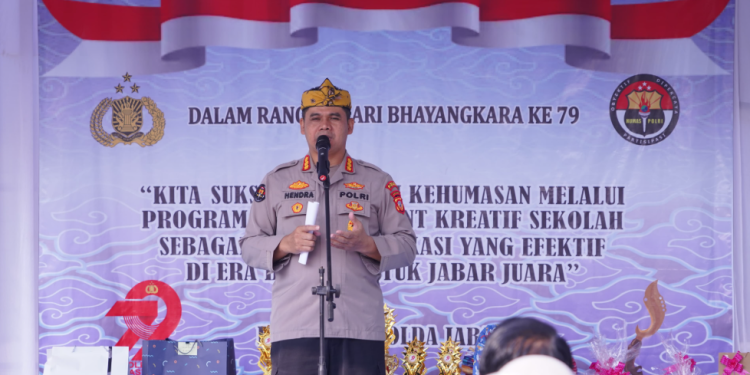 Polda Jabar Gelar Lomba Kreatif Meriahkan Hari Bhayangkara ke-79