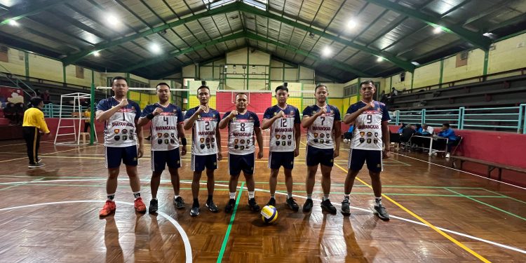 Polda Jabar Gelar Turnamen Bola Voli Meriahkan Hari Bhayangkara ke-79, Jalin Soliditas dan Sportivitas Personel