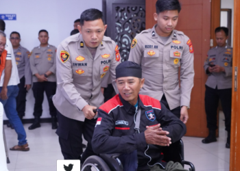 Polda Jabar Gelar Bakti Sosial untuk Kaum Disabilitas dalam Rangka Hari Bhayangkara ke-79