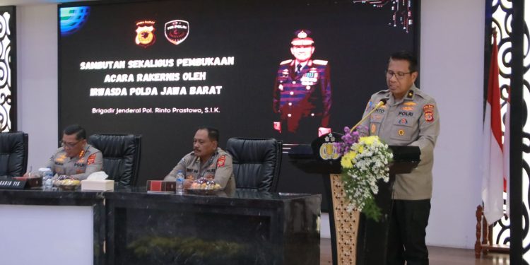 Polda Jabar Gelar Rakernis Fungsi TIK, Dorong Transformasi Digital Berbasis AI