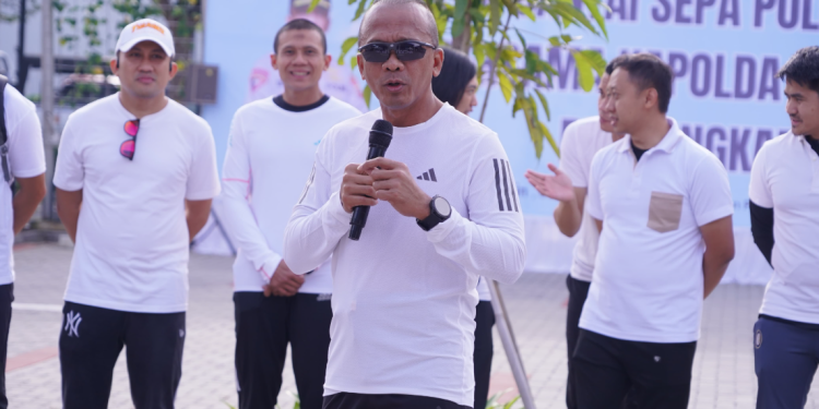 Kapolda Jabar Ajak Alumni SIPSS Jaga Sinergi dan Loyalitas Lewat Jalan Santai