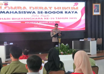 Polresta Bogor Kota Gelar Lomba Debat Hukum Antar Perguruan Tinggi, Semarakkan HUT Bhayangkara ke-79