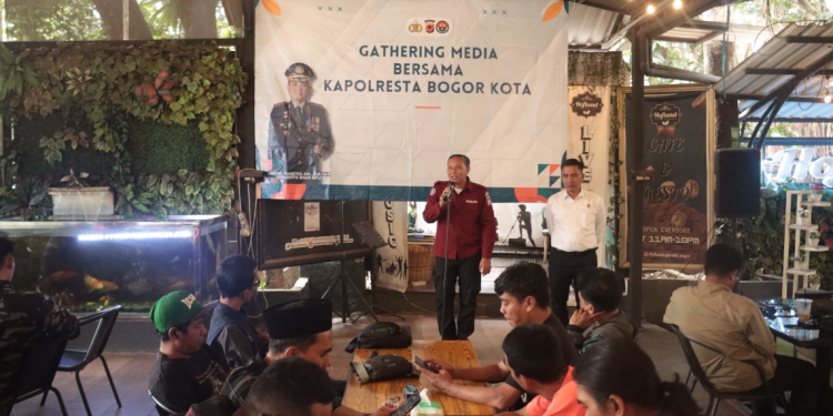 Polresta Bogor Kota Jalin Silaturahmi dengan Wartawan, Tingkatkan Transparansi Informasi