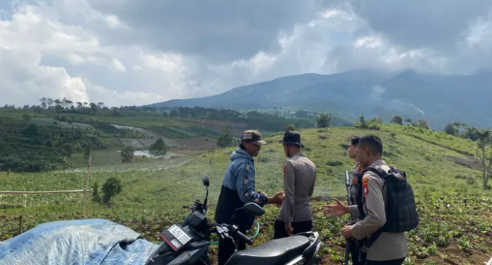 Polres Garut Patroli Perkebunan Teh, Cegah Aktivitas Ilegal