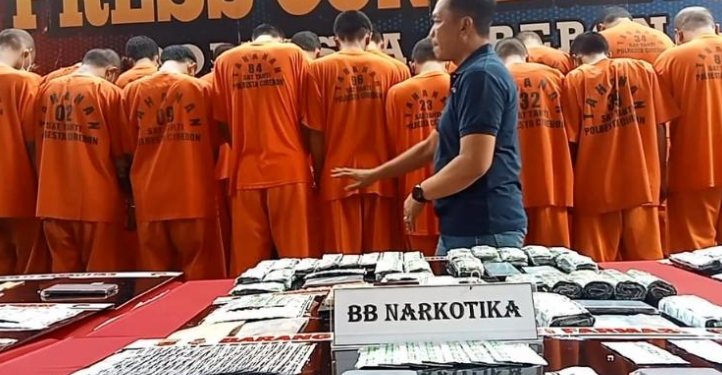 Polresta Cirebon Berhasil Ungkap 26 Kasus Narkoba dan Obat Keras Terbatas