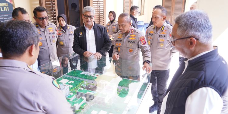 Kapolda Jabar Hadiri Kegiatan Asistensi Pembangunan RS Tegalega Bandung