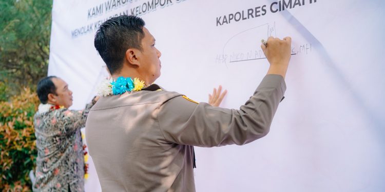 Polres Cimahi dan Pemkot Cimahi Bersatu Tolak Geng Motor di Cimahi
