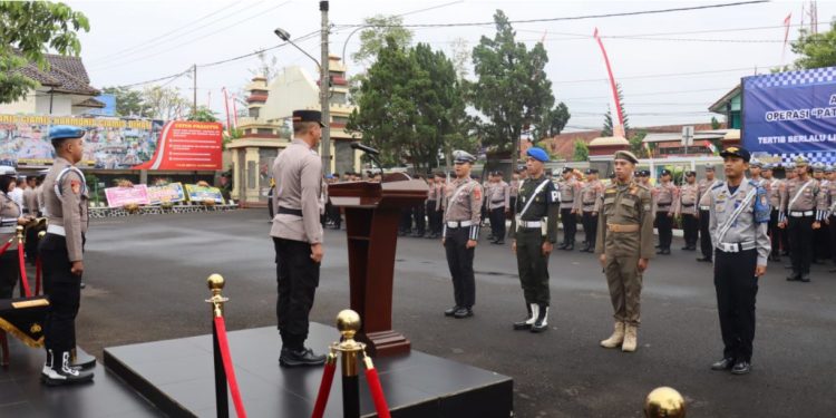 Polres Ciamis Gelar Operasi Patuh Lodaya 2025, Edukasi dan Humanis Jadi Prioritas