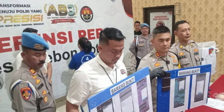Polres Cirebon Kota Bongkar Penipuan Arisan Online Fiktif, Kerugian Capai Rp808 Juta