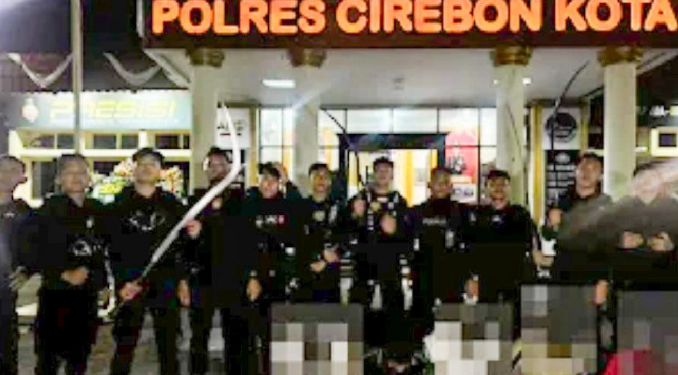 Tim Maung Presisi Gagalkan Tawuran Remaja di Cirebon, Lima Pelajar Diamankan