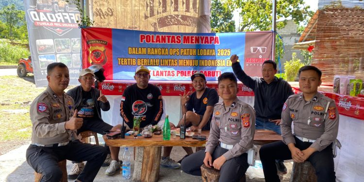 Sat Lantas Polres Garut Gelar “Sat Lantas Menyapa”, Edukasi Humanis di Tengah Operasi Patuh Lodaya 2025