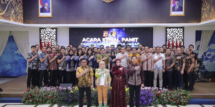 Polda Jabar Gelar Acara Kenal Pamit Dirreskrimsus, Wujud Apresiasi dan Silaturahmi