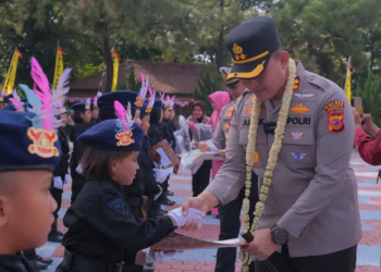 Kapolres Subang Beri Apresiasi dan Penghargaan kepada Polisi Cilik
