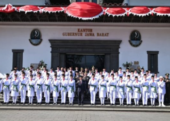 Kapolda Jabar Hadiri Pengukuhan Paskibraka Tingkat Provinsi Jawa Barat, Dukung Generasi Muda Berprestasi