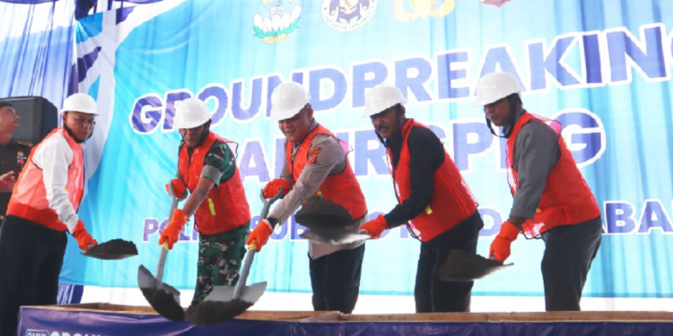 Polres Subang Groundbreaking Dapur SPPG, Dukung Ketahanan Pangan dan Gizi Nasional
