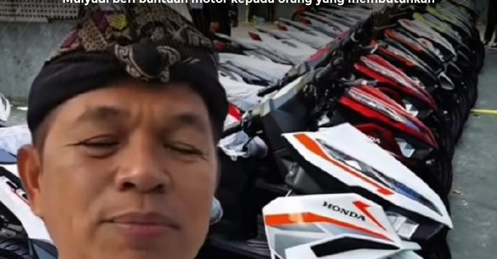 KLARIFIKASI HOAX – IMPOSTER CONTENT [PENIPUAN] Dedi Mulyadi Beri Bantuan Motor