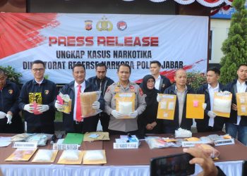 Polda Jabar Bongkar Jaringan Narkoba Lintas Daerah, Selamatkan Ribuan Jiwa dari Sabu dan Ekstasi