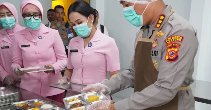 Dapur SPPG Polresta Bandung Siap Operasikan Program Makan Bergizi Gratis