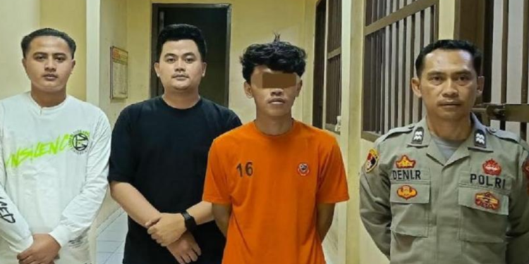 Polres Garut Gerak Cepat Amankan Pemuda Mabuk yang Bacok Perempuan di Jalan Cimanuk