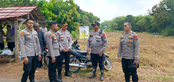 Biro SDM Polda Jabar Monitoring Lahan Jagung Pipil di Cirebon, Dukung Ketahanan Pangan Nasional