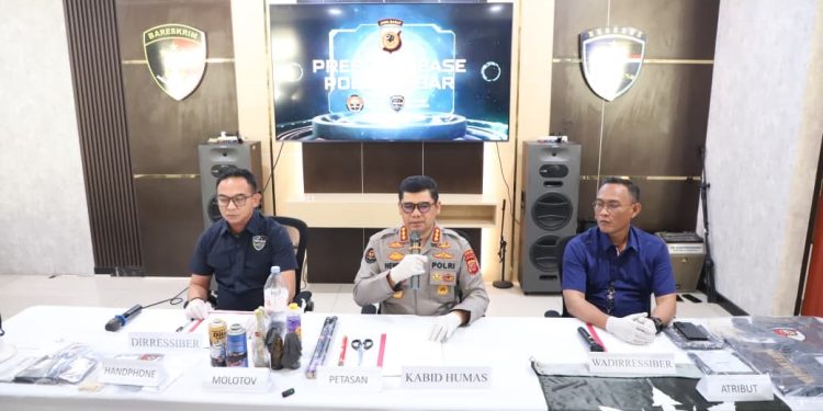 Jaga Kondusivitas, Polda Jabar Tindak Tegas Pelaku Provokasi dan Perusuh Demo di DPRD
