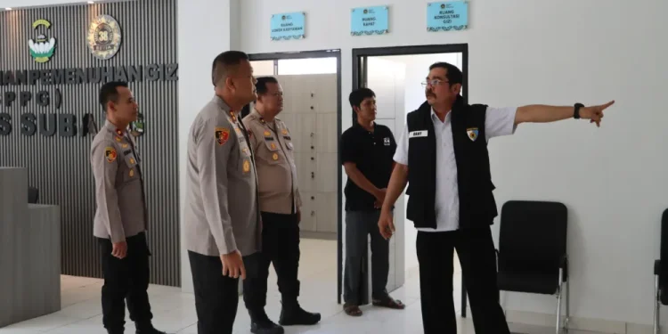 Tim Itwasda Polda Jabar Cek Kesiapan Gedung SPPG Polres Subang, Pastikan Pelayanan Gizi Sesuai Standar