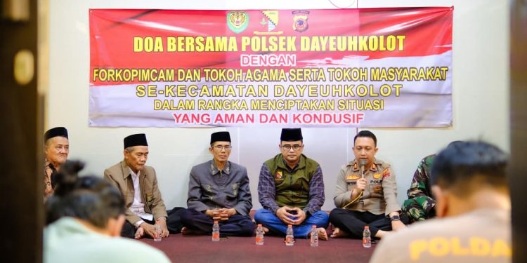 Polsek Dayeuhkolot Gelar Doa Bersama untuk Almarhum Affan Kurniawan dan Keselamatan Bangsa
