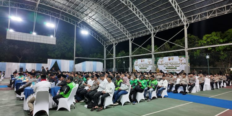 ‘Sauyunan Jaga Nagri’, Kapolda Jabar Ajak Ojol Jaga Persatuan dan Kedamaian