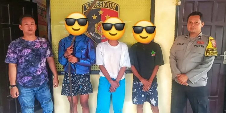 Cegah Tawuran, Polsek Patokbeusi Amankan Tiga Pelajar Geng Motor