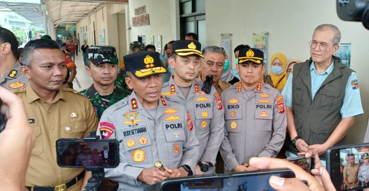 Kapolda Jabar Jenguk Korban Ambruknya Majelis Taklim di Bogor, Apresiasi Penanganan Cepat