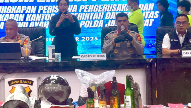 Polda Jabar Ungkap Referensi Anarkisme di Balik Kericuhan Demo Bandung, Libatkan Jaringan Internasional