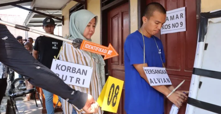 Polres Indramayu Gelar Rekonstruksi Kasus Pembunuhan, 24 Adegan Diperagakan untuk Ungkap Kronologi Kejadian