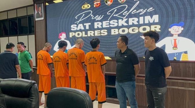 Empat Provokator Penyerangan Markas Brimob Cikeas Ditangkap Polres Bogor