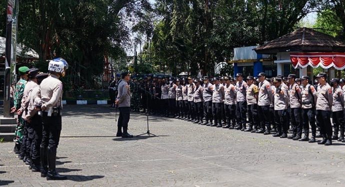 Polisi Amankan Unjuk Rasa Di Cimahi