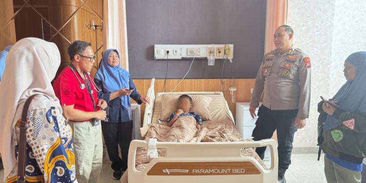 Polri Fasilitasi Penuh Pengobatan Anak Penderita Tumor Asal Subang