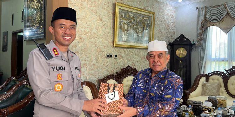 Kapolres Garut Jalin Silaturahmi Hangat dengan Ulama, Sinergi Ciptakan Garut Kondusif