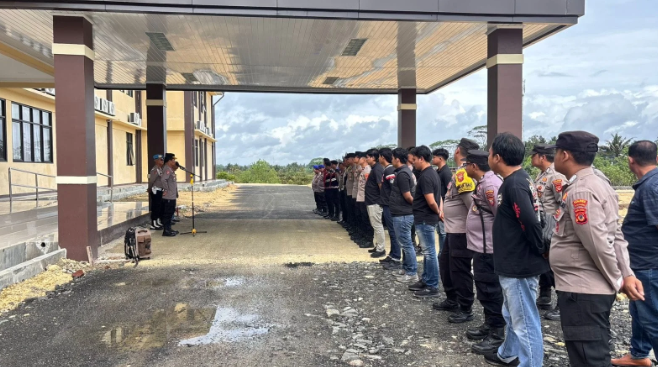 Polres Pangandaran Siagakan Personel, Amankan Kunjungan Gubernur Jawa Barat dalam Program Abdi Negri Nganjang Ka Warga