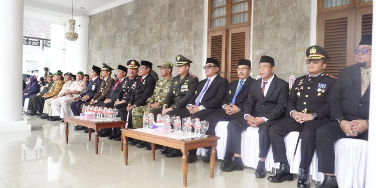 Kapolres Banjar Hadiri HUT TNI di Ciamis, Sinergitas TNI-Polri Semakin Solid