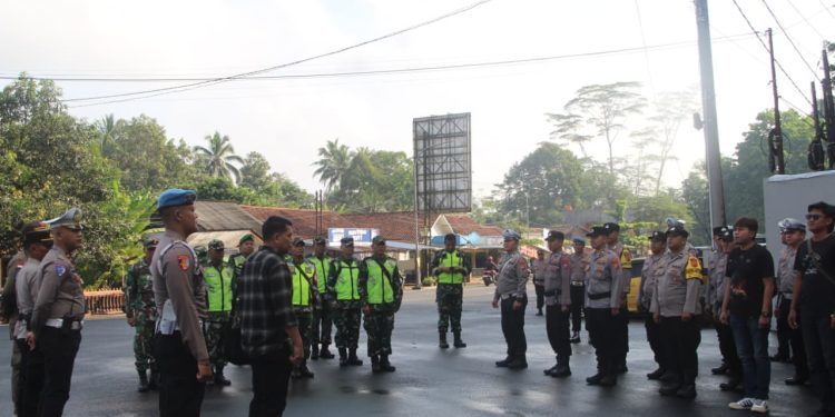 Polres Ciamis Siagakan Personel Gabungan Amankan Kunjungan Kerja Gubernur Jawa Barat