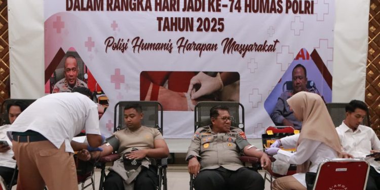 Hari Jadi Ke-74 Humas Polri: Polda Jabar Pecahkan Rekor Donasi 1.300 Kantong Darah