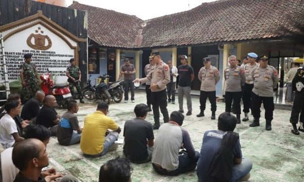 Sapu Bersih, Satgas Premanisme Polda Jabar Amankan 23 Terduga Pelaku di Padalarang
