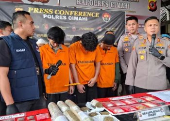 Alarm Serius di Kota Cimahi: Polisi Bongkar Pabrik Tembakau Sintetis Rumahan yang Libatkan Pelajar SMA