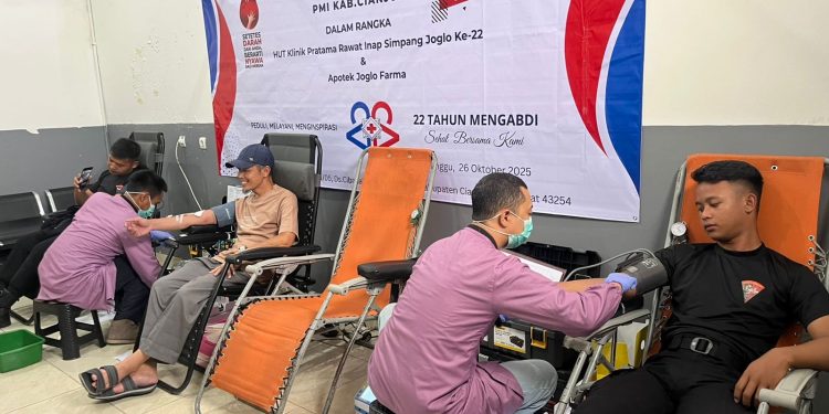 Bakti Sosial Donor Darah Sat Brimob Polda Jabar di Cianjur, Wujud Nyata Kepedulian Korps Terhadap Masyarakat
