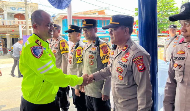 Kapolres Garut Kunjungi Polsek Wilayah Selatan, Perkuat Koordinasi dan Soliditas