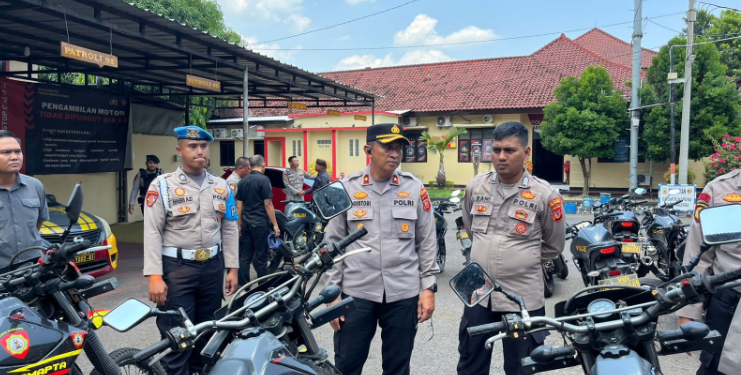 Polres Majalengka Gelar Pengecekan Randis, Pastikan Kelayakan dan Administrasi Kendaraan Dinas