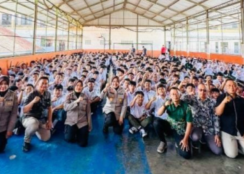 Kapolresta Cirebon Pimpin “Police Goes to School”, Bentuk Generasi Emas Sadar Hukum