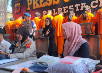 Satreskrim Polresta Cirebon Ungkap 17 Kasus Kriminal, 18 Tersangka Berhasil Diamankan